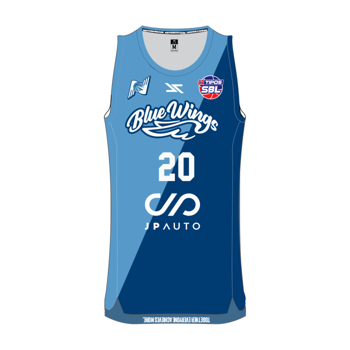 ZÁPASOVÝ / FANÚŠIKOVSKÝ DRES NITRA BLUE WINGS HOSTIA - Image 1
