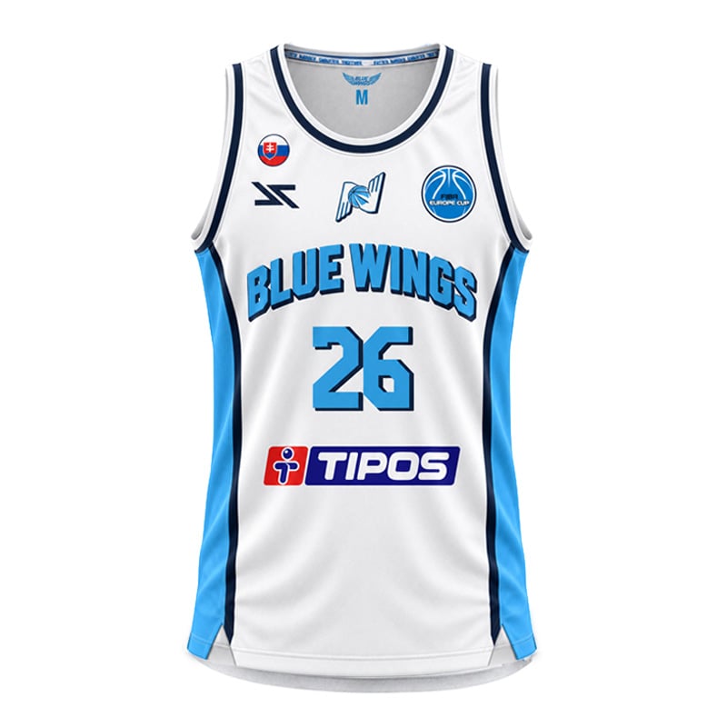 PREDOK_FEC_BIELY ZÁPASOVÝ / FAN DRES FEC 26/27 DOMÁCI NITRA BLUE WINGS - immagine 1